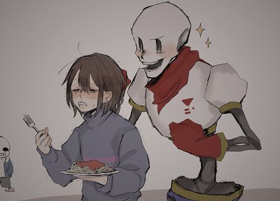 Frisk mouse pad