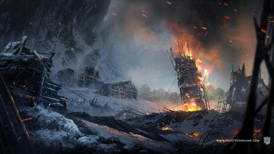 Frostpunk mouse pad
