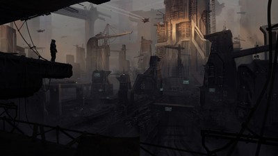 Futuristic Gaming Mouse Pad 41341