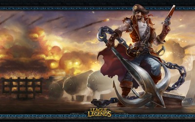 Gangplank mouse pad