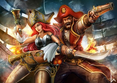 Gangplank mouse pad