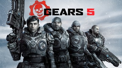 Gears 5 mouse pad