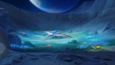 Genshin Impact Luna VIII poster