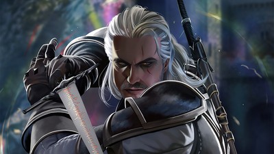 Geralt of Rivia mug #