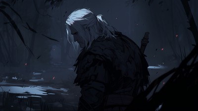 Geralt of Rivia Mouse Pad 42200