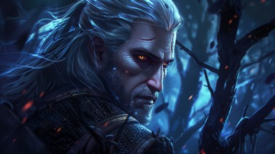 Geralt of Rivia Mouse Pad 42201