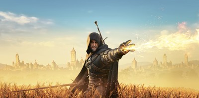 Geralt of Rivia beach towel #42246