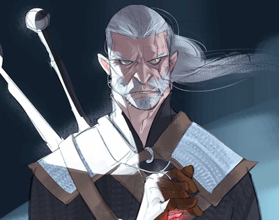 Geralt of Rivia mug #