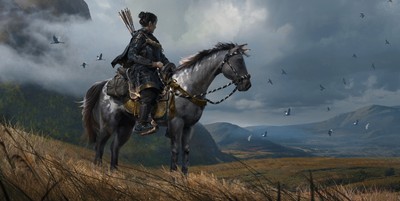 Ghost of Tsushima mouse pad