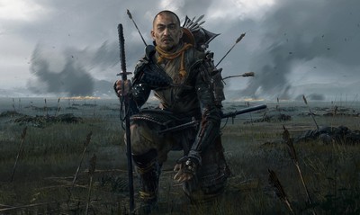 Ghost of Tsushima mouse pad