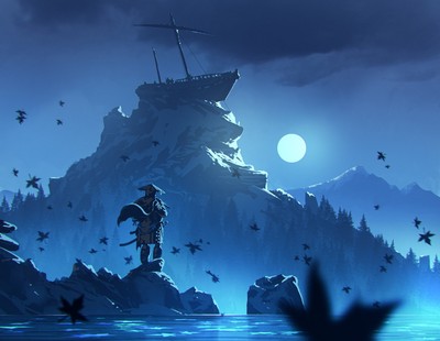 Ghost of Tsushima Mouse Pad 42325