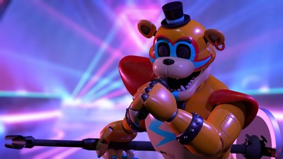 Glamrock Freddy poster