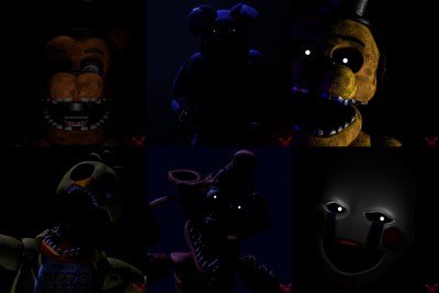 Golden Freddy mouse pad
