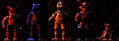 Golden Freddy mouse pad