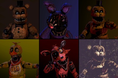 Golden Freddy mouse pad
