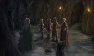 Golden Sun mouse pad