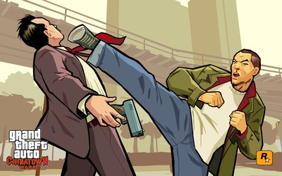 Grand Theft Auto Chinatown Wars mouse pad
