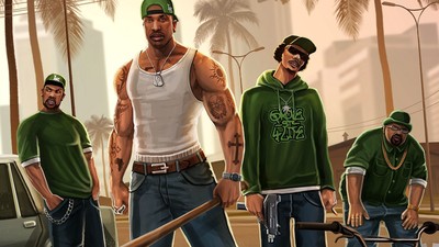 Grand Theft Auto San Andreas poster