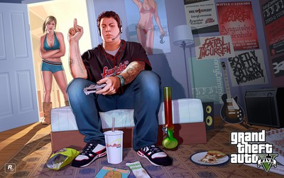 Grand Theft Auto V Mouse Pad 43224