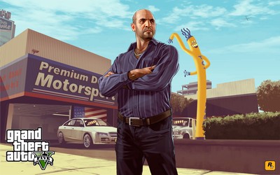 Grand Theft Auto V Mouse Pad 43230