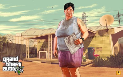Grand Theft Auto V Mouse Pad 43234