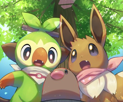Grookey mouse pad