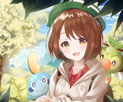 Grookey mouse pad