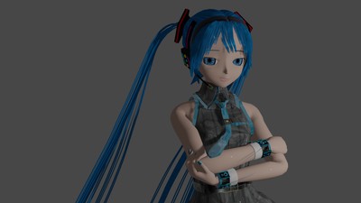 Hatsune Miku mouse pad