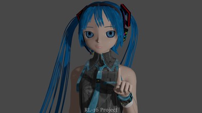 Hatsune Miku mouse pad
