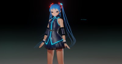 Hatsune Miku Mouse Pad 44459