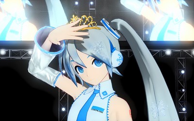 Hatsune Miku Project DIVA MegaMix posters
