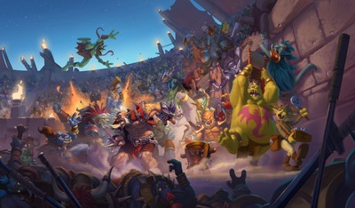 Hearthstone Heroes of Warcraft Mouse Pad 44806