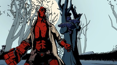 Hellboy Web of Wyrd mouse pad