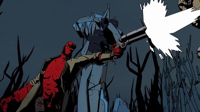 Hellboy Web of Wyrd mouse pad