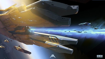 Homeworld 3 mouse pad