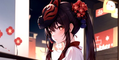 Hu Tao Mouse Pad 46969