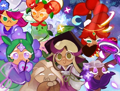 Hydrangea Cookie poster
