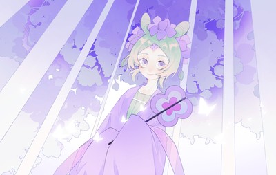 Hydrangea Cookie poster