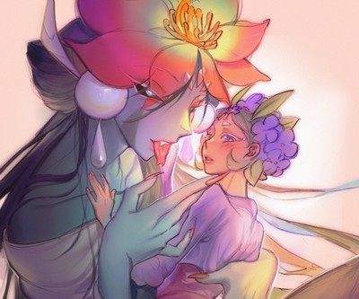 Hydrangea Cookie poster