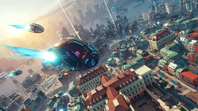 Hyper Scape mouse pad