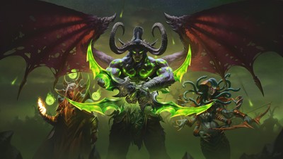 Illidan Stormrage mouse pad