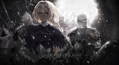 Jeanne d'Arc mouse pad