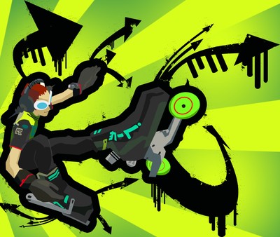 Jet Set Radio mouse pad