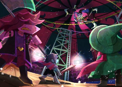 Jevil mouse pad