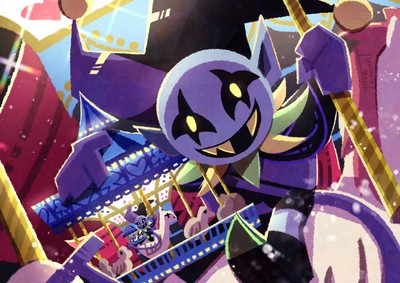 Jevil mouse pad