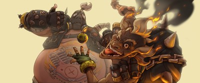 Junkrat mouse pad