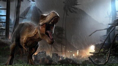 Jurassic World Evolution mouse pad