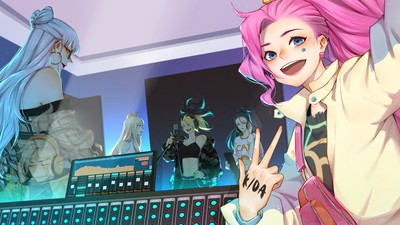 K-DA mouse pad