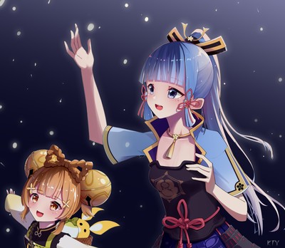 Kamisato Ayaka poster