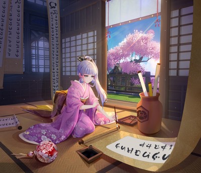 Kamisato Ayaka puzzle #49266